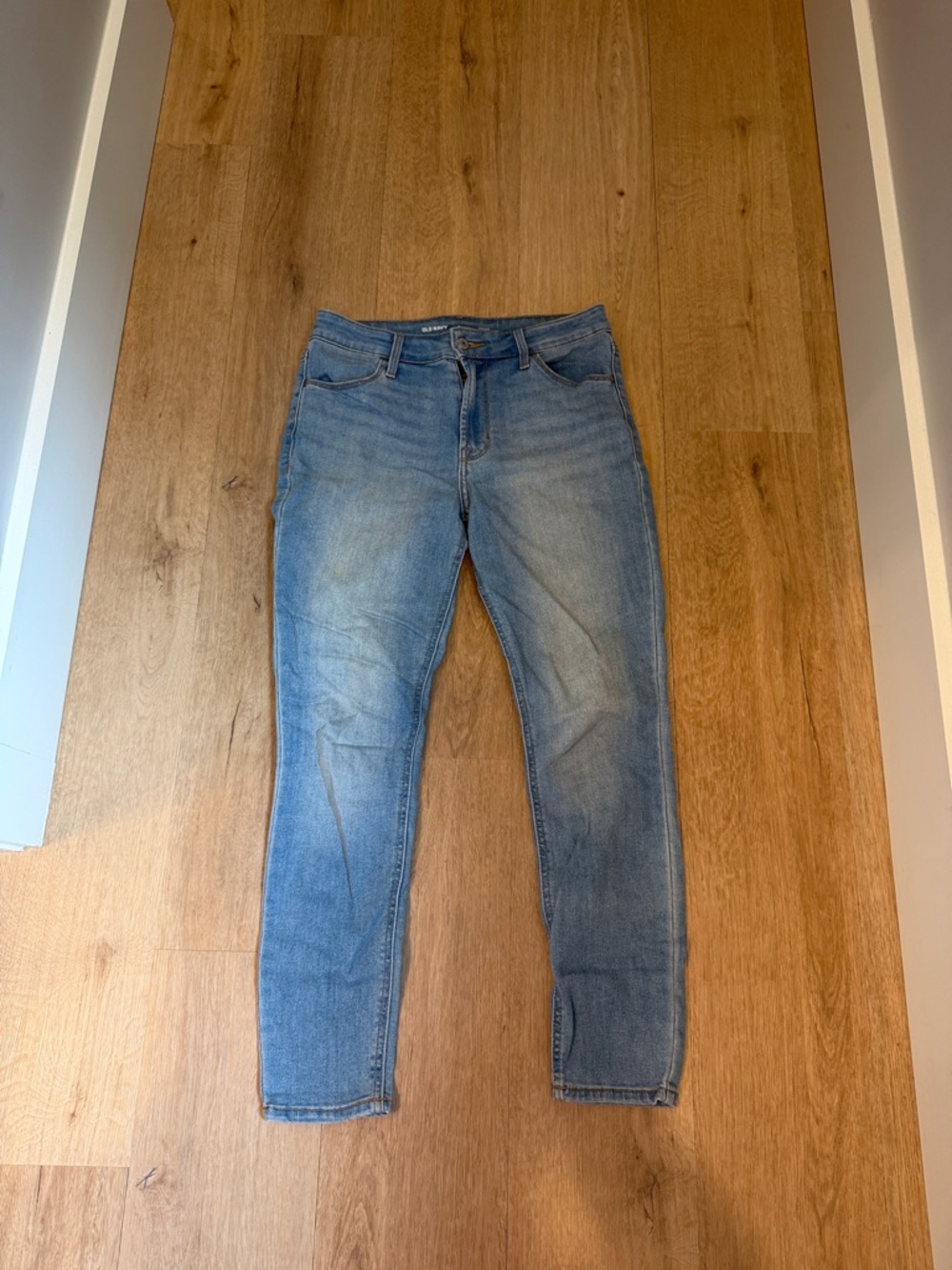 Old Navy Light Blue high rise Skinny Jeans
